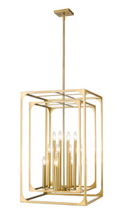 Easton 12 Light 20.5" Chandelier in Rubbed Brass