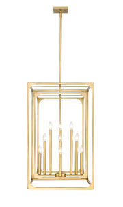 Easton 12 Light 20.5" Chandelier in Rubbed Brass
