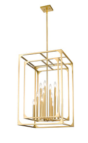 Easton 12 Light 20.5" Chandelier in Rubbed Brass