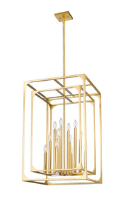 Easton 12 Light 20.5" Chandelier in Rubbed Brass