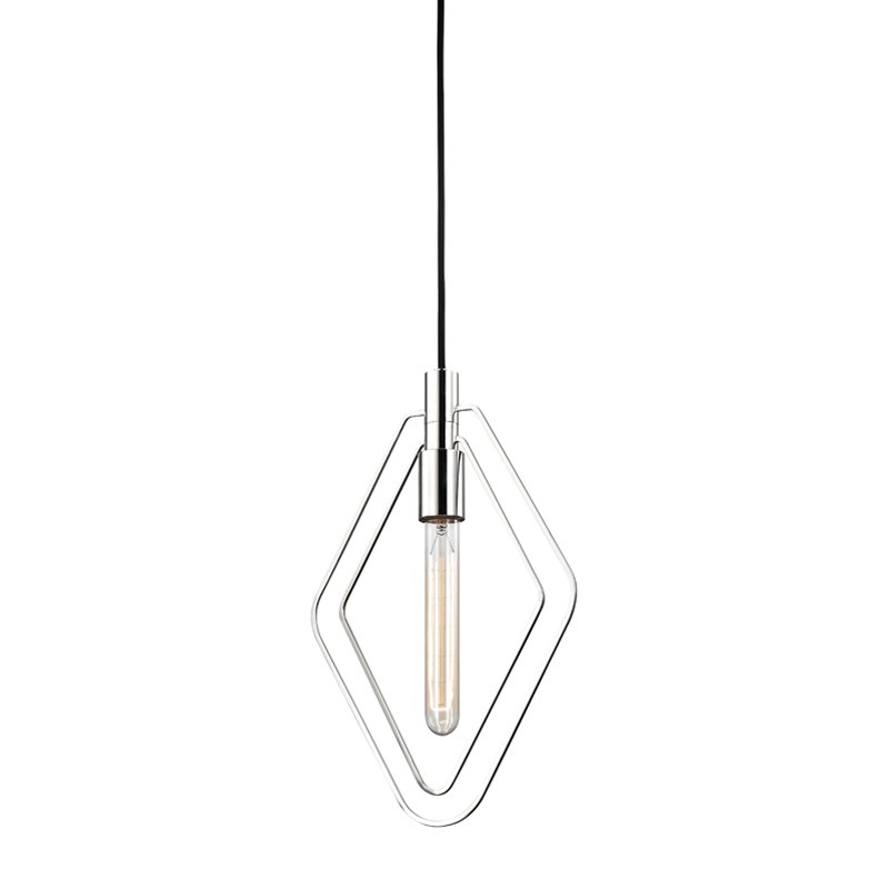 Masonville Medium Pendant in Polished Nickel
