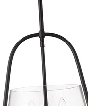 Archis 3 Light 12" Pendant in Matte Black