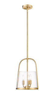 Archis 3 Light 12" Pendant in Modern Gold