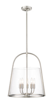 Archis 5 Light 18" Pendant in Brushed Nickel