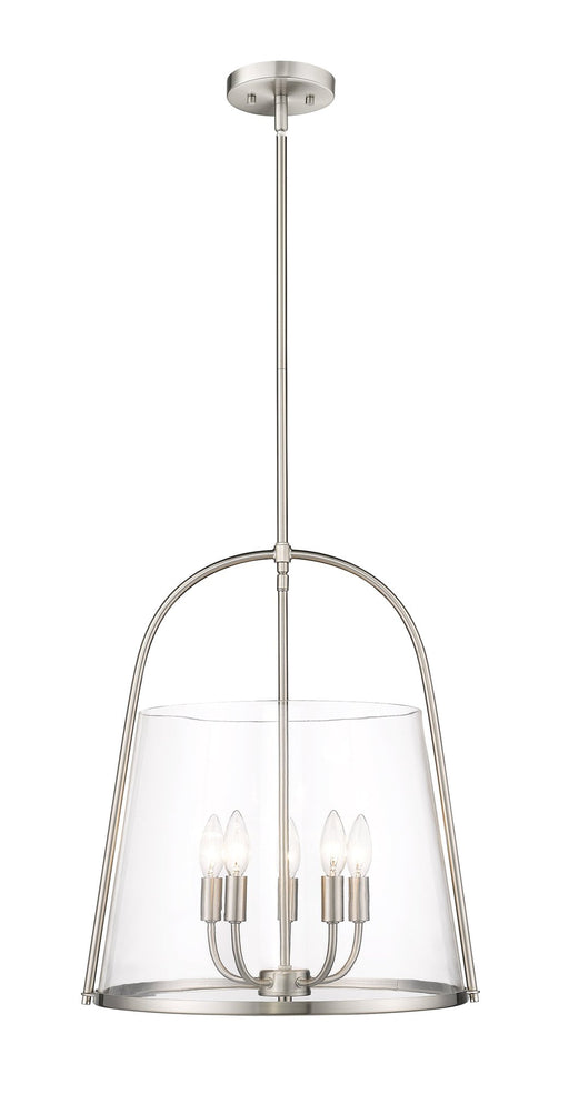 Archis 5 Light 18" Pendant in Brushed Nickel