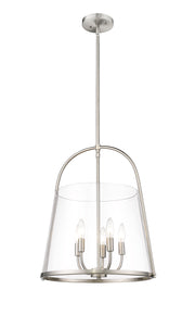 Archis 5 Light 18" Pendant in Brushed Nickel