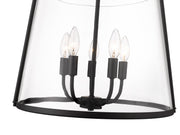 Archis 5 Light 18" Pendant in Matte Black