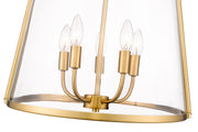 Archis 5 Light 18" Pendant in Modern Gold