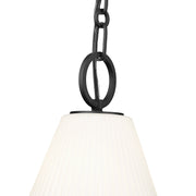 Alaric 1 Light 10" Pendant in Matte Black