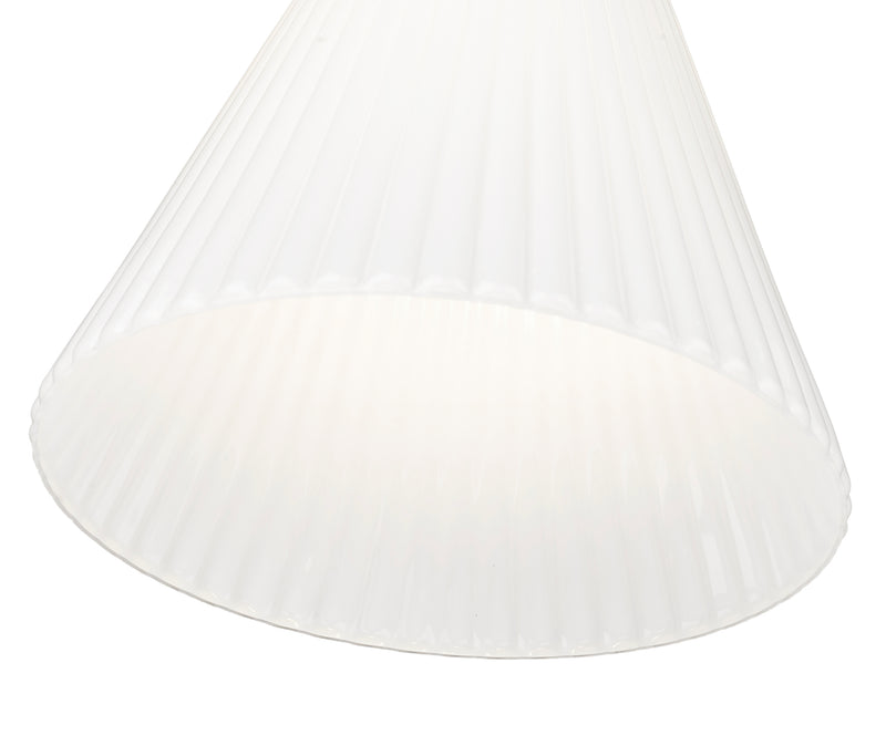 Alaric 1 Light 10" Pendant in Modern Gold