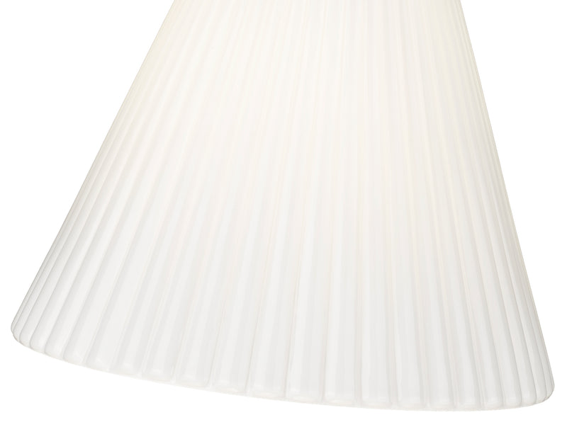 Alaric 1 Light 10" Pendant in Polished Nickel