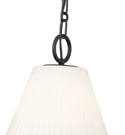 Alaric 1 Light 14" Pendant in Matte Black