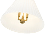 Alaric 3 Light 18" Pendant in Modern Gold