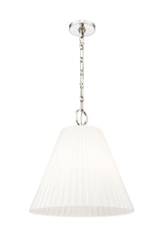 Alaric 3 Light 18" Pendant in Polished Nickel