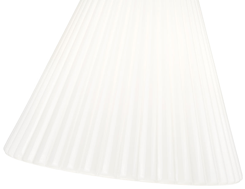 Alaric 3 Light 18" Pendant in Polished Nickel