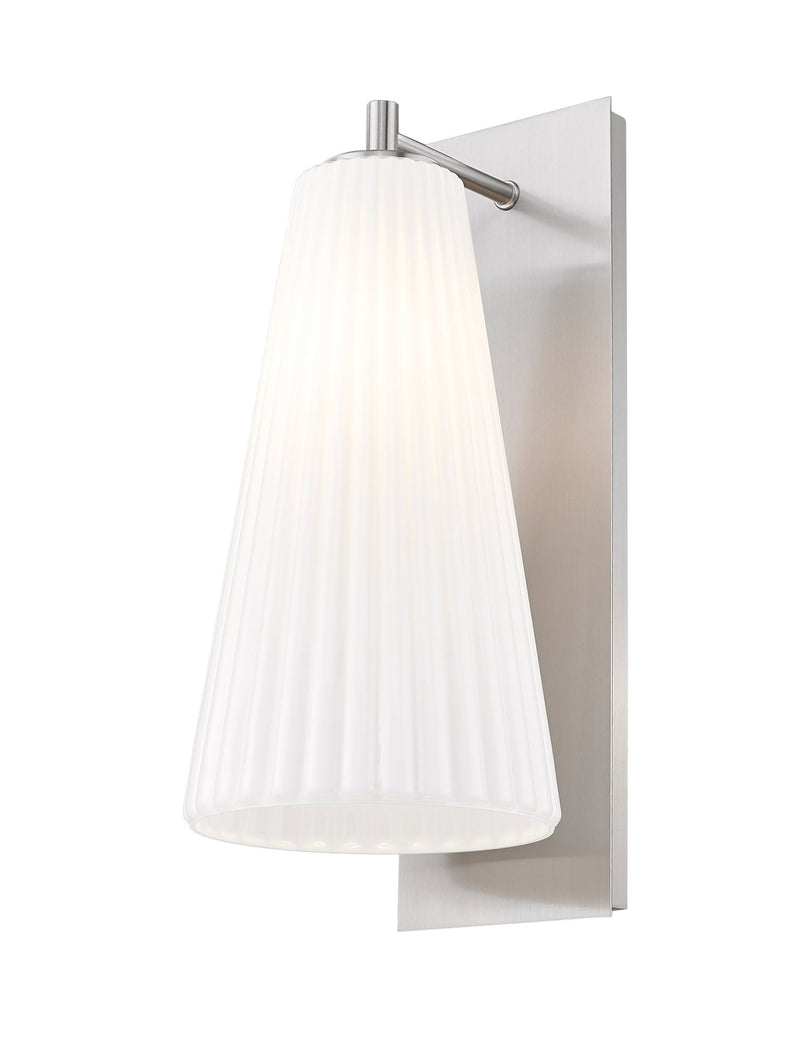Farrell 1 Light 7.25" Wall Sconce in Brushed Nickel