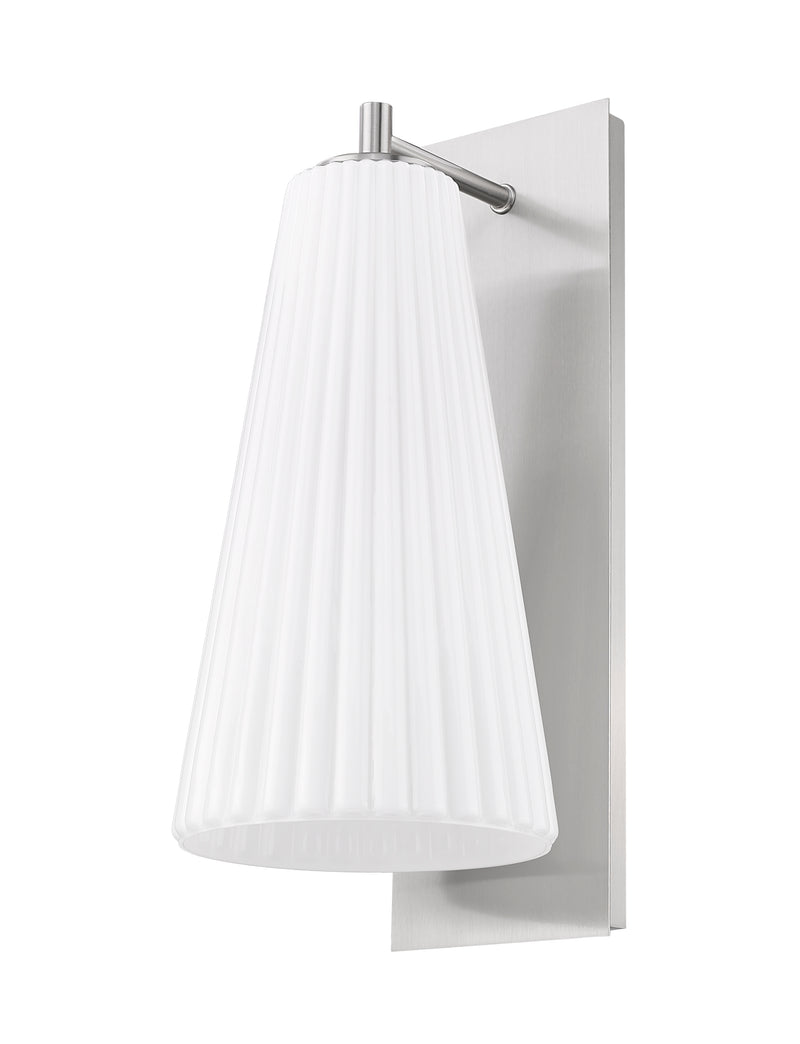 Farrell 1 Light 7.25" Wall Sconce in Brushed Nickel