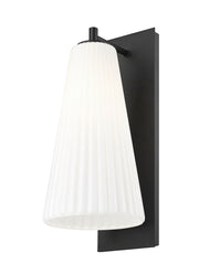 Farrell 1 Light 7.25" Wall Sconce in Matte Black