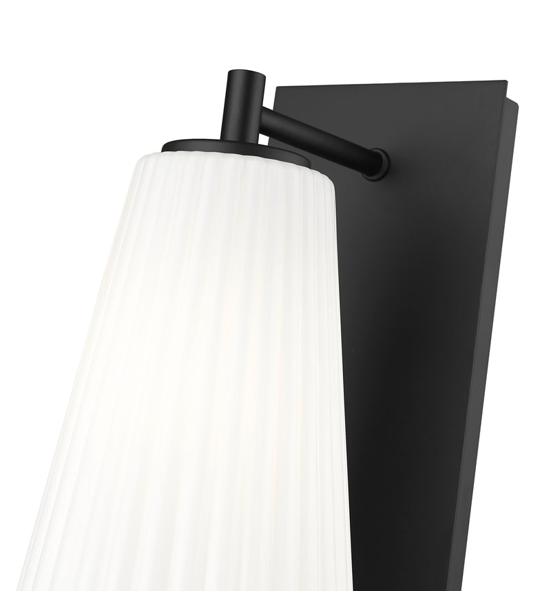 Farrell 1 Light 7.25" Wall Sconce in Matte Black
