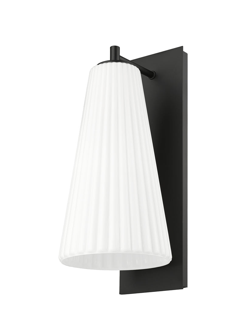 Farrell 1 Light 7.25" Wall Sconce in Matte Black