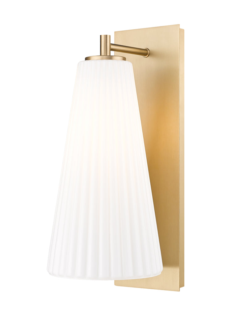 Farrell 1 Light 7.25" Wall Sconce in Modern Gold