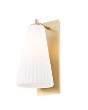 Farrell 1 Light 7.25" Wall Sconce in Modern Gold