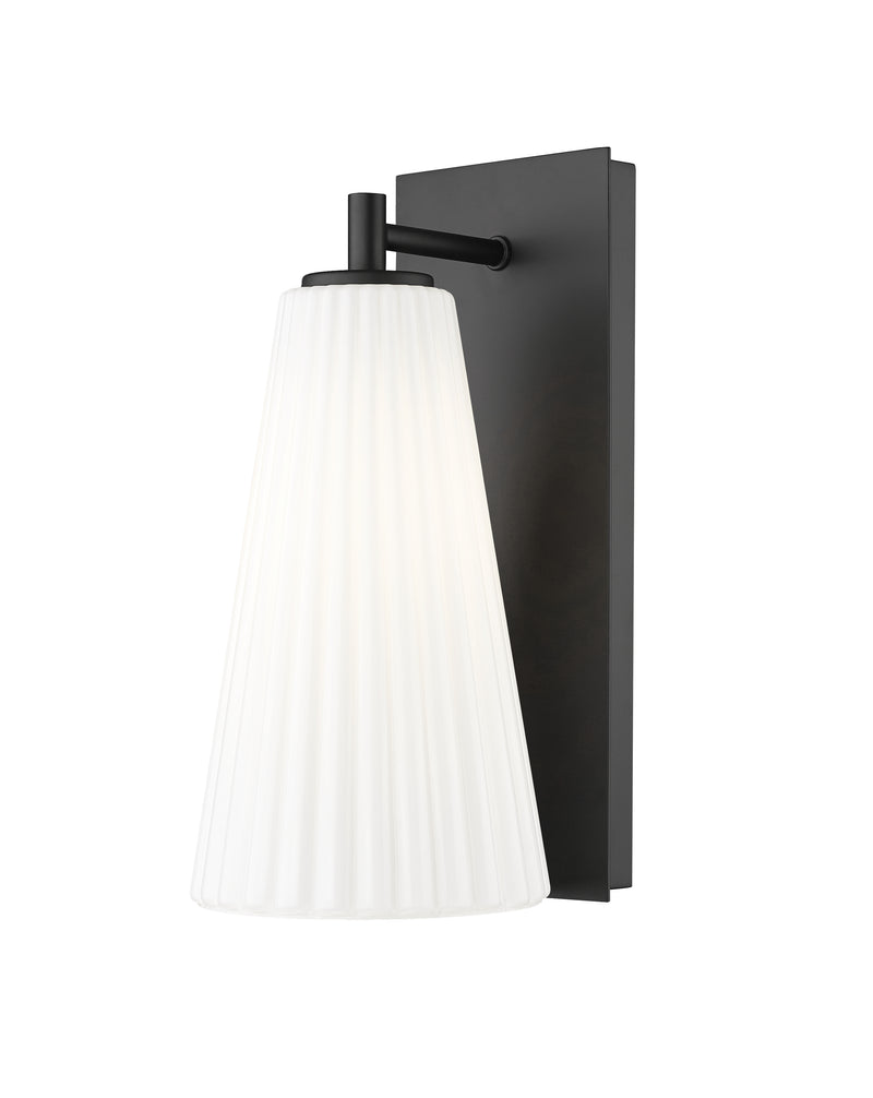 Farrell 1 Light 6" Wall Sconce in Matte Black