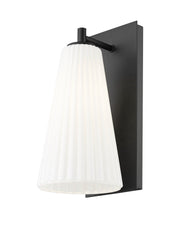 Farrell 1 Light 6" Wall Sconce in Matte Black