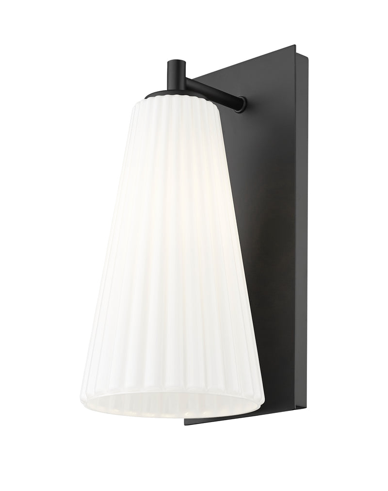 Farrell 1 Light 6" Wall Sconce in Matte Black