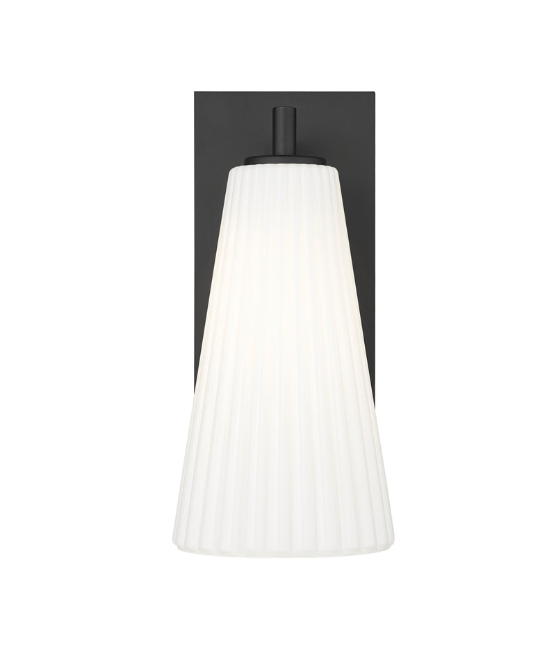 Farrell 1 Light 6" Wall Sconce in Matte Black