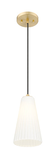 Farrell 1 Light 6" Pendant, Cord Mount in Modern Gold