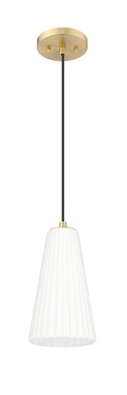 Farrell 1 Light 6" Pendant, Cord Mount in Modern Gold