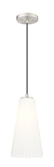 Farrell 1 Light 7.25" Pendant, Cord Mount in Brushed Nickel