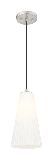 Farrell 1 Light 7.25" Pendant, Cord Mount in Brushed Nickel