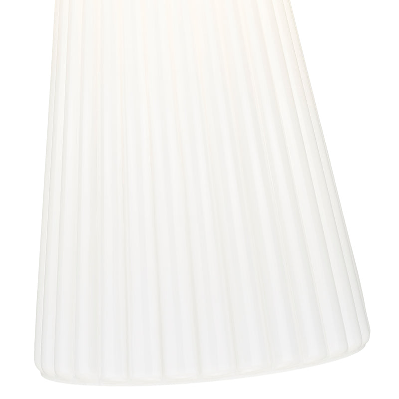 Farrell 1 Light 7.25" Pendant, Rod Mount in Modern Gold