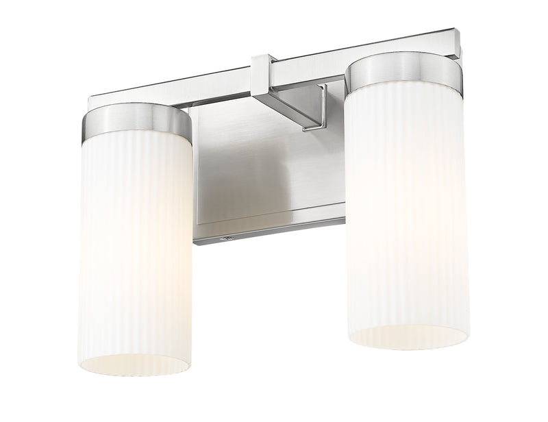 Danica 2 Light 11.75" Vanity in Brushed Nickel