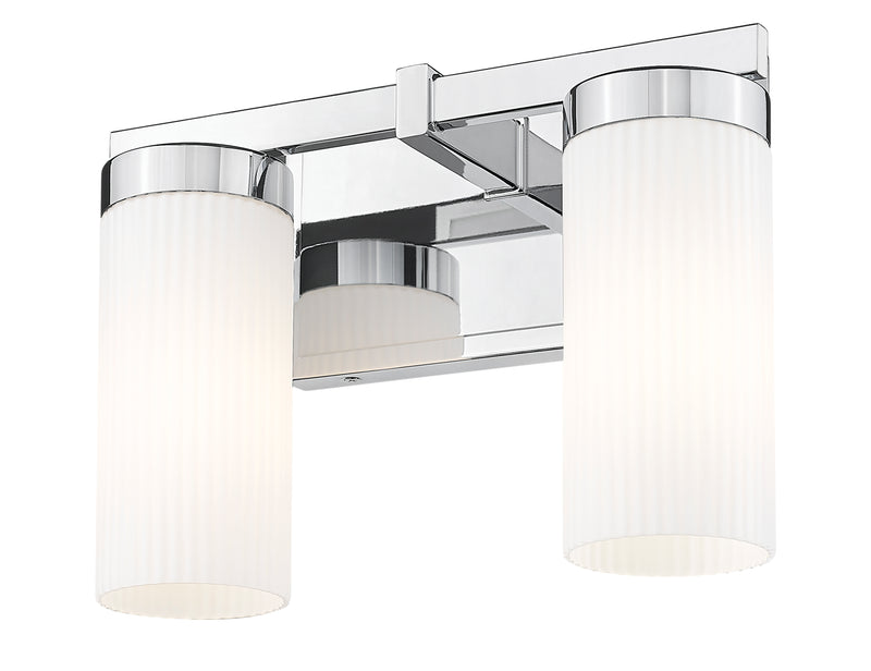 Danica 2 Light 11.75" Vanity in Chrome