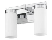 Danica 2 Light 11.75" Vanity in Chrome
