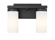 Danica 2 Light 11.75" Vanity in Matte Black