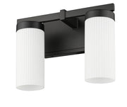 Danica 2 Light 11.75" Vanity in Matte Black