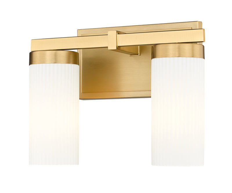 Danica 2 Light 11.75" Vanity in Modern Gold