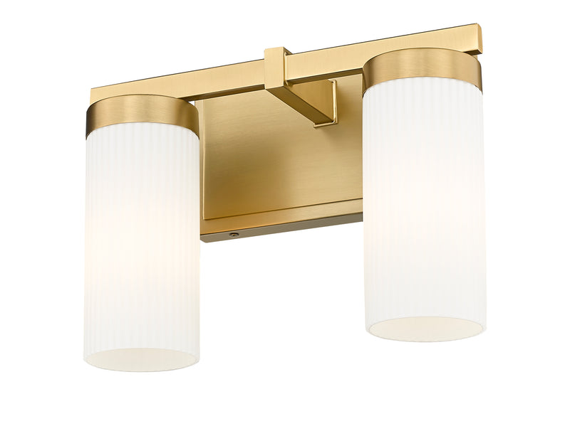 Danica 2 Light 11.75" Vanity in Modern Gold