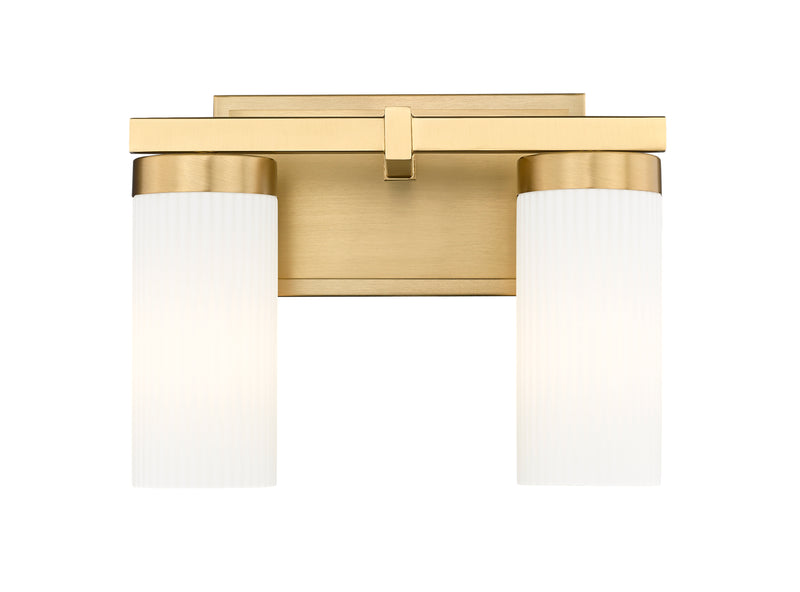 Danica 2 Light 11.75" Vanity in Modern Gold