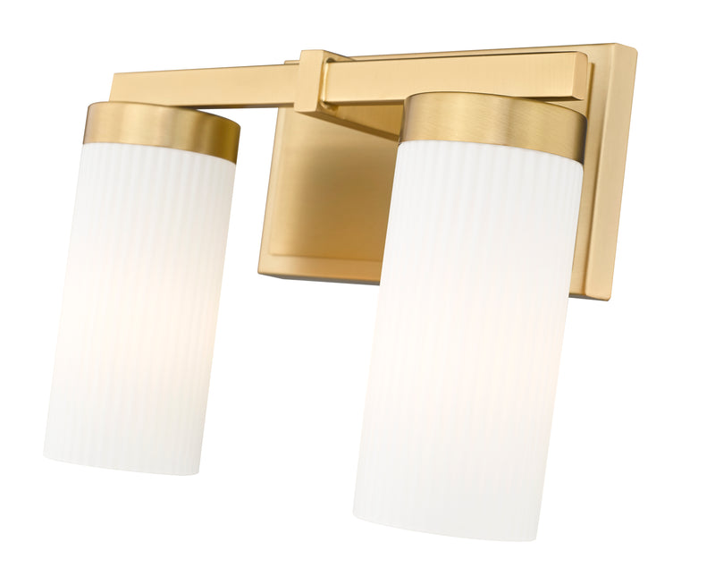 Danica 2 Light 11.75" Vanity in Modern Gold