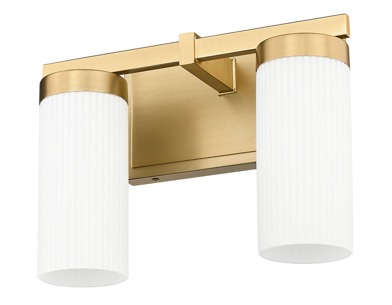 Danica 2 Light 11.75" Vanity in Modern Gold