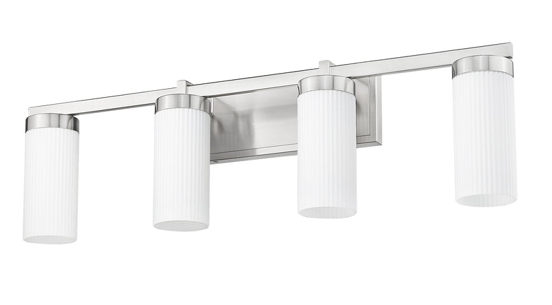 Danica 4 Light 29.5" Vanity in Brushed Nickel