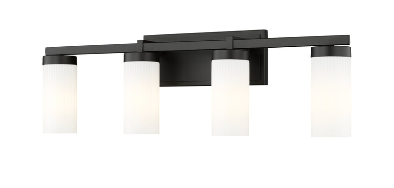Danica 4 Light 29.5" Vanity in Matte Black