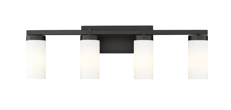 Danica 4 Light 29.5" Vanity in Matte Black