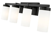 Danica 4 Light 29.5" Vanity in Matte Black