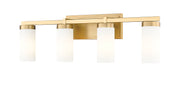 Danica 4 Light 29.5" Vanity in Modern Gold